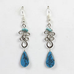 Oval Curves Earrings-Earrings-Siesta Crafts