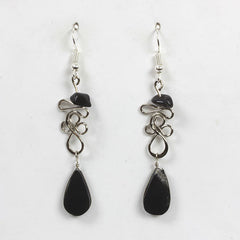 Oval Curves Earrings-Earrings-Siesta Crafts