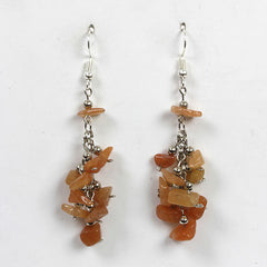 Stone Cascade Earrings-Earrings-Siesta Crafts