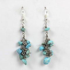 Stone Cascade Earrings-Earrings-Siesta Crafts