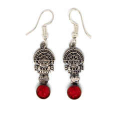 Tumi Stone Earrings-Earrings-Siesta Crafts