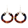 Vintage Manta Circle Earrings-Earrings-Siesta Crafts