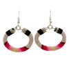 Vintage Manta Circle Earrings-Earrings-Siesta Crafts