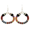 Vintage Manta Circle Earrings-Earrings-Siesta Crafts