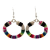 Vintage Manta Circle Earrings-Earrings-Siesta Crafts
