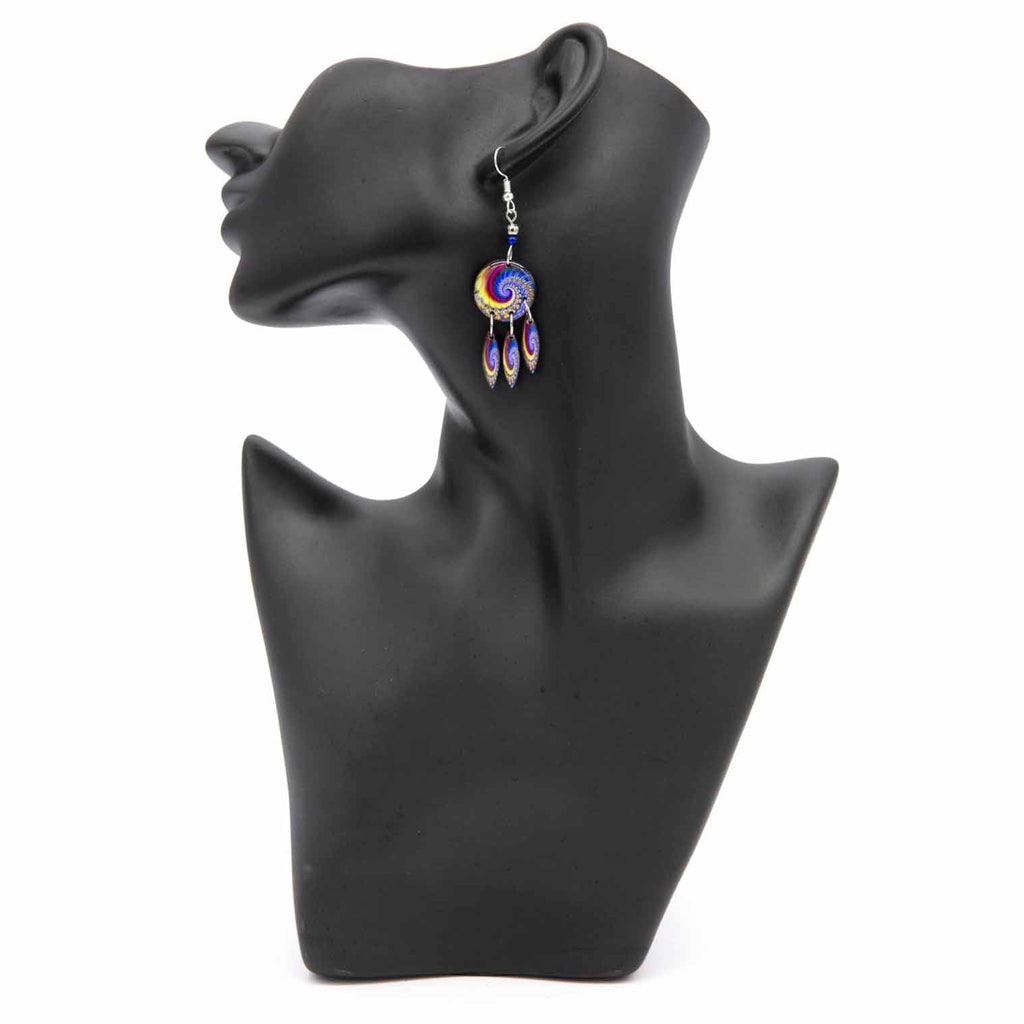 Spiral Earrings-Earrings-Siesta Crafts