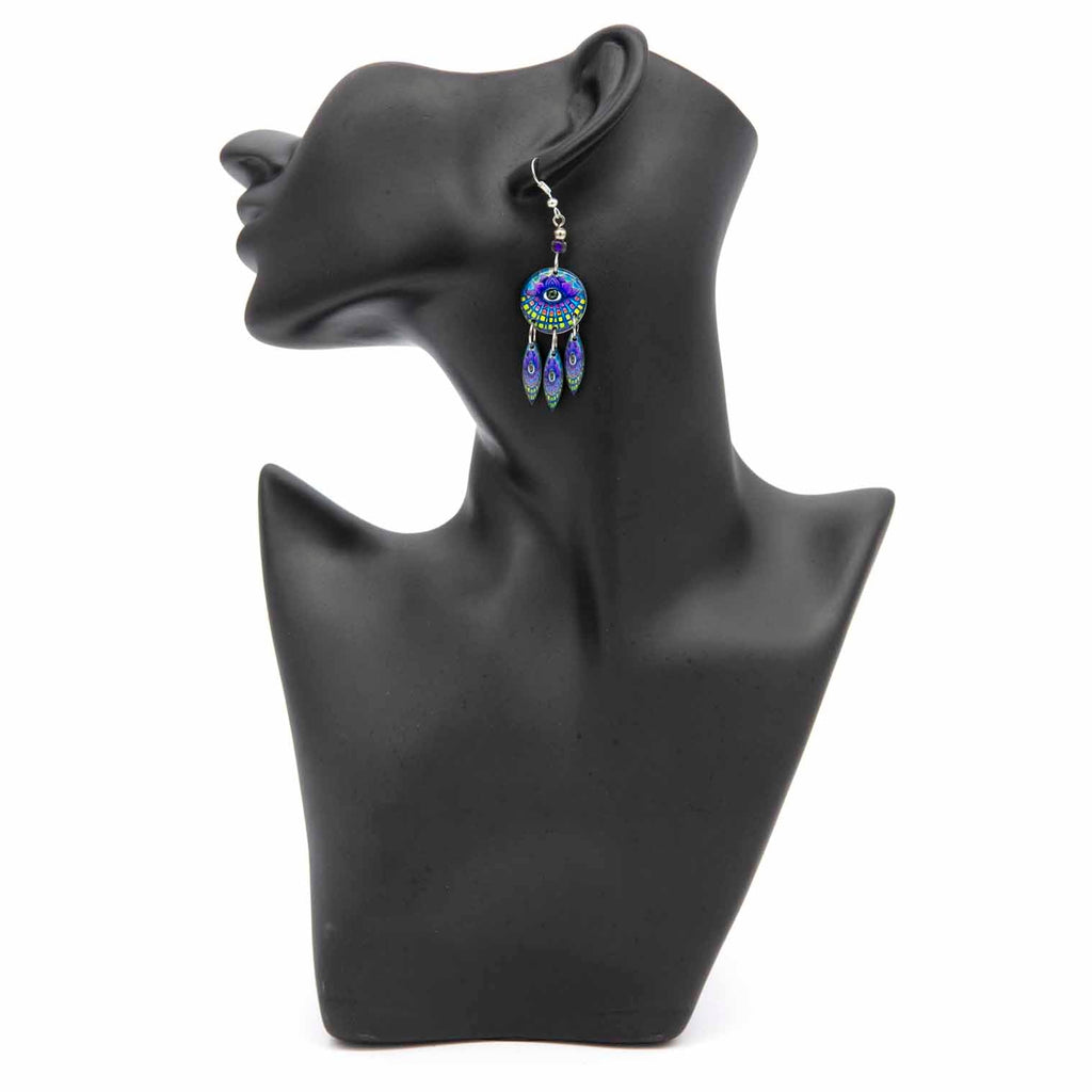 Third Eye Earrings-Earrings-Siesta Crafts