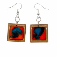 Resin Earrings-Earrings-Siesta Crafts