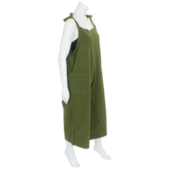 Tie Up Dungarees-Dungarees & Jumpsuits-Siesta Crafts