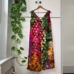 Celestial Button Jumpsuit-Dungarees & Jumpsuits-Siesta Crafts