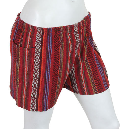 Thai Weave Shorts-Shorts-Siesta Crafts