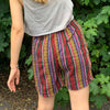 Thai Weave Shorts-Shorts-Siesta Crafts