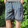 Stripe and Trim Shorts-Shorts-Siesta Crafts
