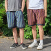 Stripe and Trim Shorts-Shorts-Siesta Crafts