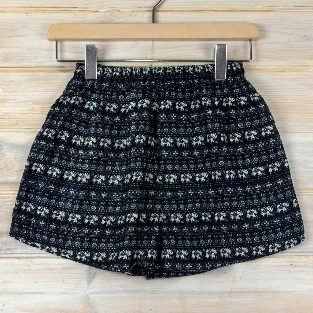 Thai Elephant Ladies Shorts-Shorts-Siesta Crafts