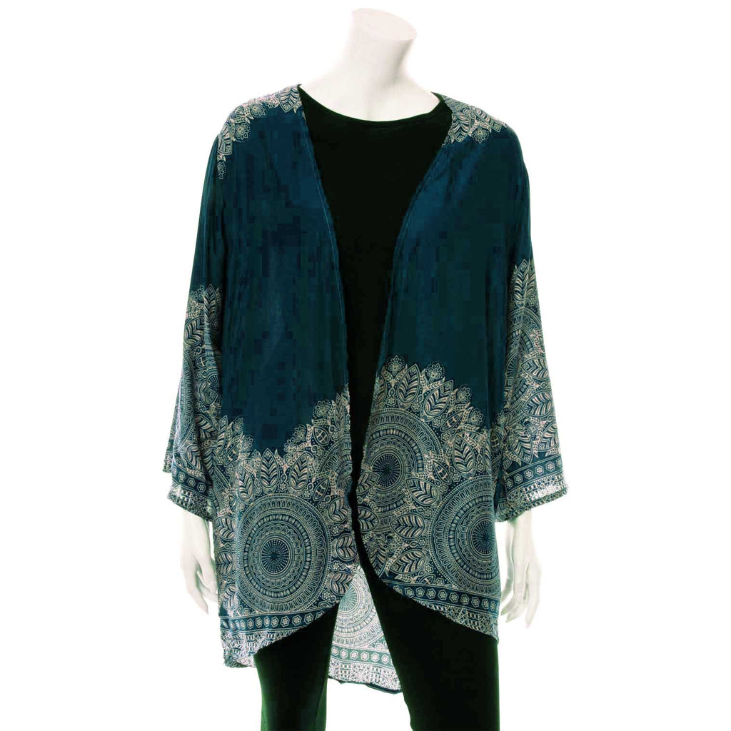 Mandala Shrug-Tops-Siesta Crafts