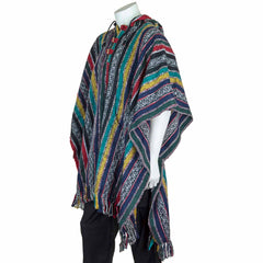Cotton Poncho-Coats, Jackets & Ponchos-Siesta Crafts