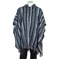Cotton Poncho-Coats, Jackets & Ponchos-Siesta Crafts