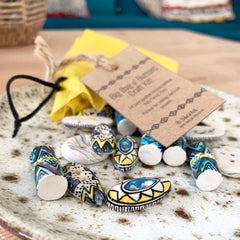 Bag of 50 Peruvian Glazed Buttons-Beads & Buttons-Siesta Crafts