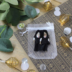 Wedding Worry People - Two Grooms-Folklore-Siesta Crafts