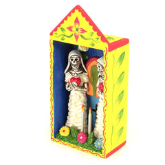 Tall Wedding Retablo - Two Brides-Home Décor-Siesta Crafts