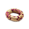 Doughnut Singing Bowl Cushion 11cm-Singing Bowls-Siesta Crafts