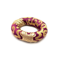 Doughnut Singing Bowl Cushion 11cm-Singing Bowls-Siesta Crafts