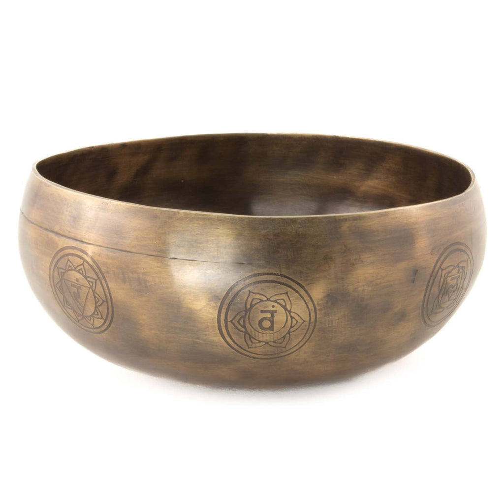 Mustang Carved Singing Bowl-Singing Bowls-Siesta Crafts
