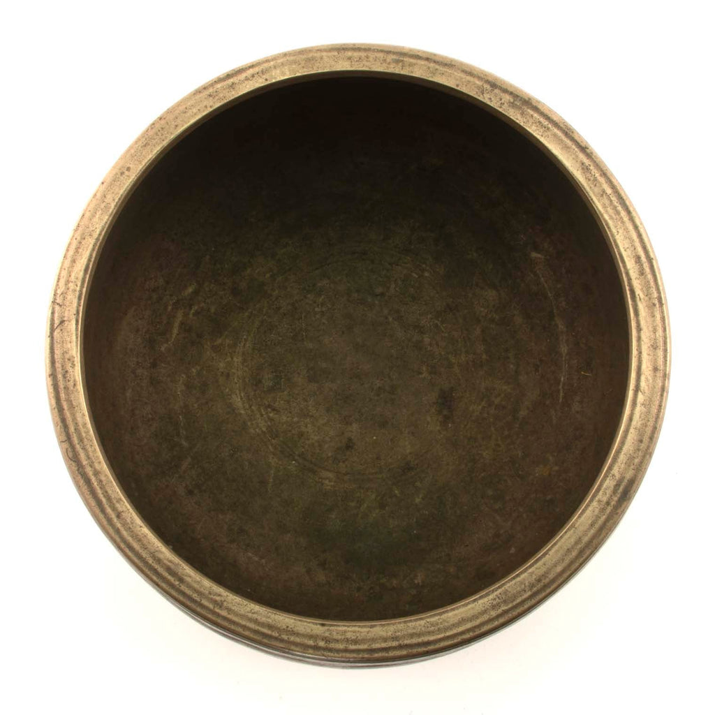 Antique Mani Singing Bowl No.40-Singing Bowls-Siesta Crafts