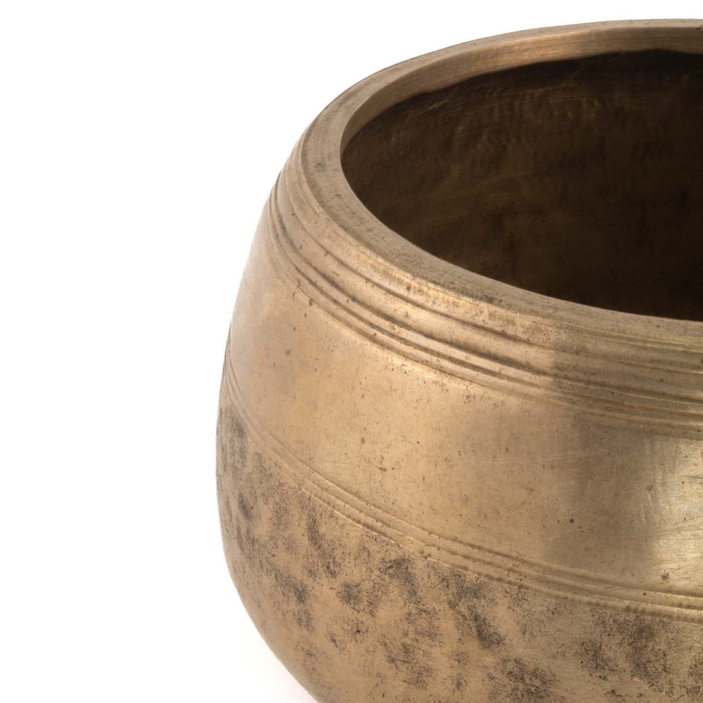 Antique Mani Singing Bowl No.41-Singing Bowls-Siesta Crafts