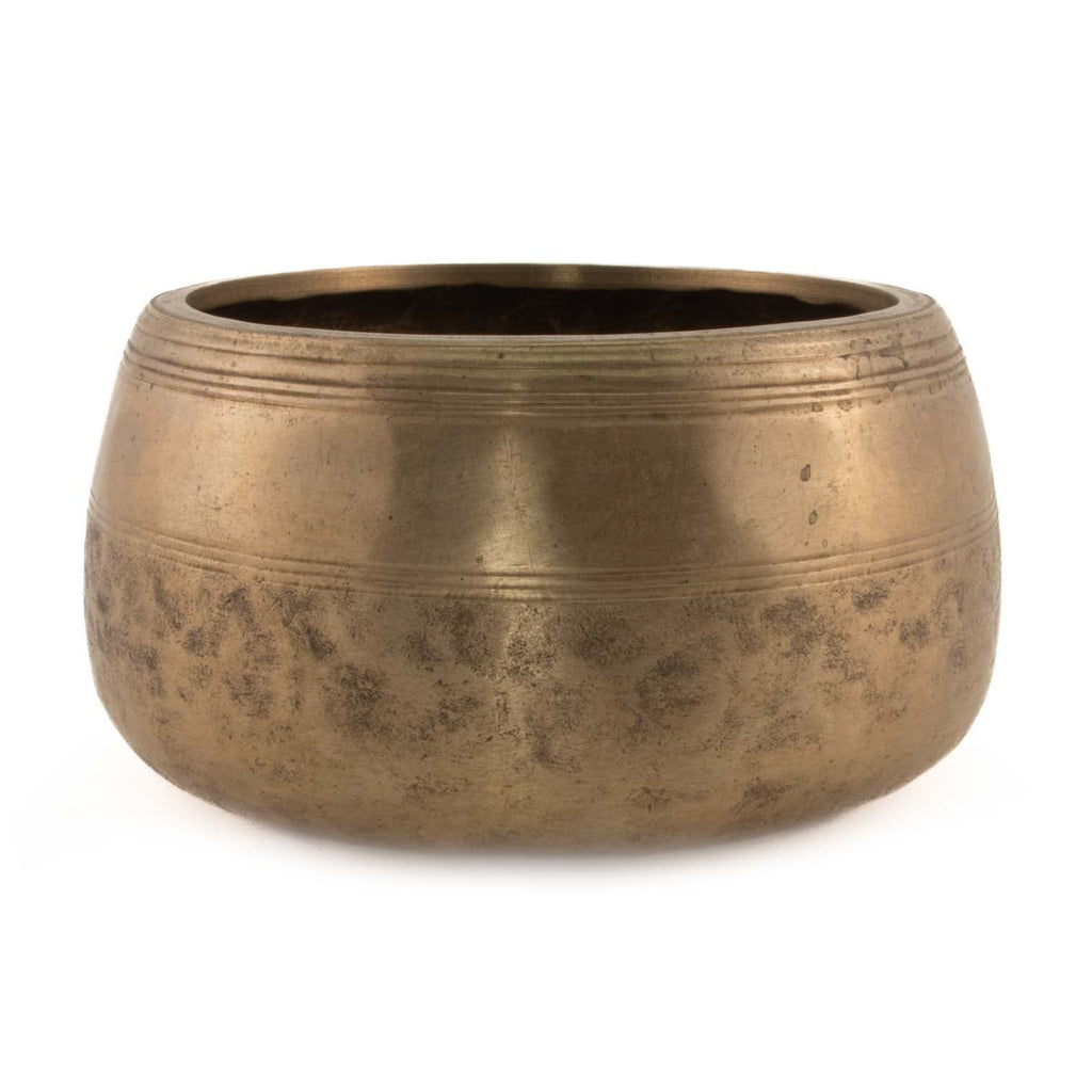Antique Mani Singing Bowl No.41-Singing Bowls-Siesta Crafts
