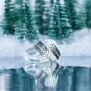 Nepalese Silver Feather Ring-Rings-Siesta Crafts
