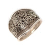 Filigree Nepalese Silver Ring-Rings-Siesta Crafts