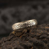 Ashtamangala Nepalese Silver Ring-Rings-Siesta Crafts