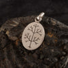 Tree Nepalese Silver Pendant-Necklaces & Pendants-Siesta Crafts