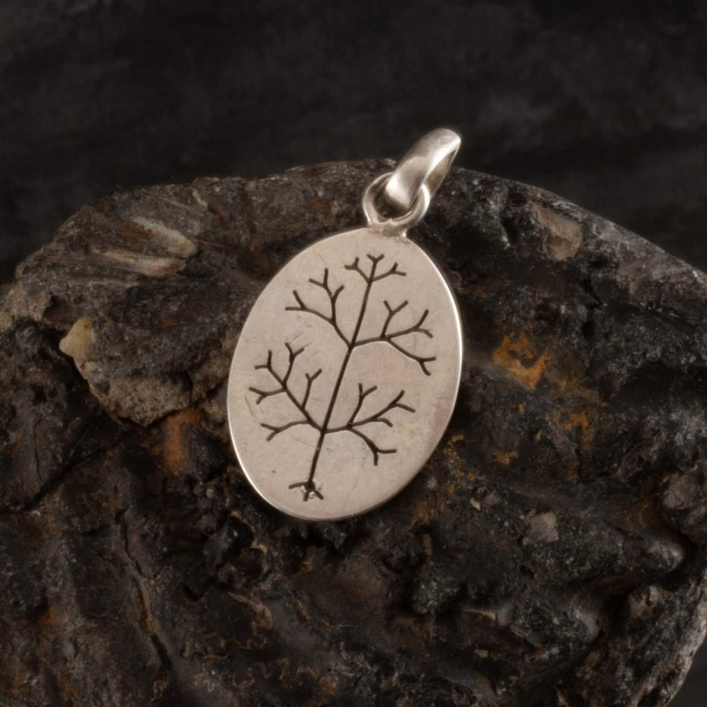 Tree Nepalese Silver Pendant-Necklaces & Pendants-Siesta Crafts