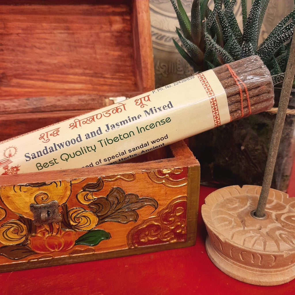 Sandalwood and Jasmine Incense-Tibetan Incense-Siesta Crafts