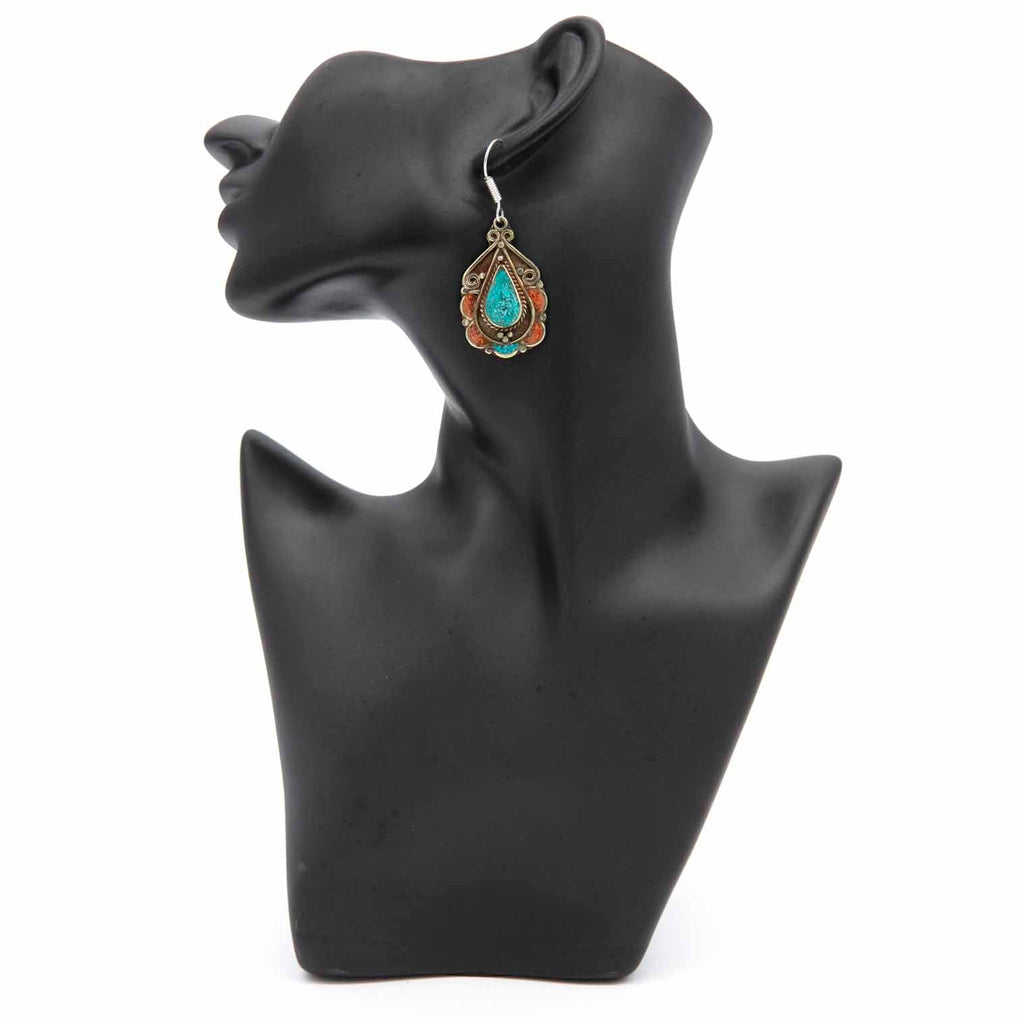 Soneeya Metal Earrings-Earrings-Siesta Crafts
