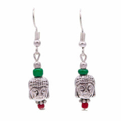 Nepalese Buddha Earrings-Earrings-Siesta Crafts