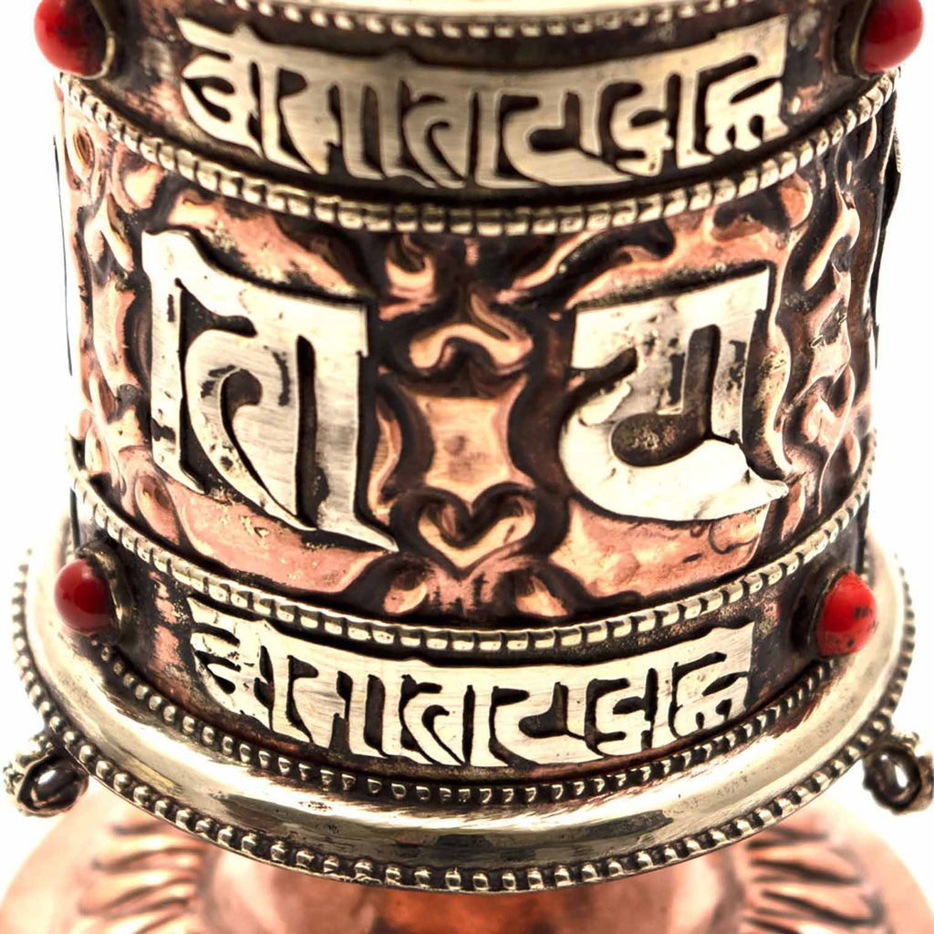 Special Standing Prayer Wheel No.227-Buddhism-Siesta Crafts