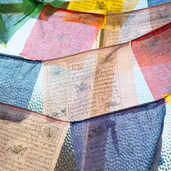 Tibetan Prayer Flags - Long-Buddhism-Siesta Crafts