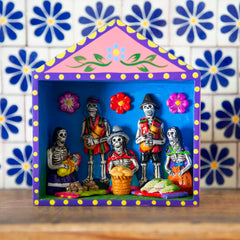 Market Retablo-Home Décor-Siesta Crafts