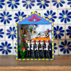 Dance of The Dead Retablo-Home Décor-Siesta Crafts
