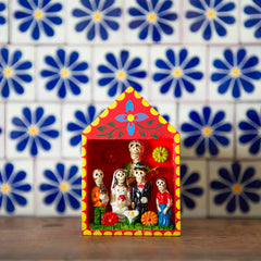 Small Wedding Retablo-Home Décor-Siesta Crafts