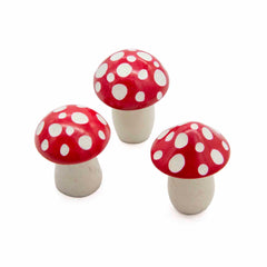 Mini Soapstone Mushroom-Ornaments & Figurines-Siesta Crafts