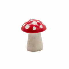 Mini Soapstone Mushroom-Ornaments & Figurines-Siesta Crafts