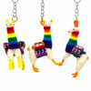 Llama Keyring-Keyrings & Bag Charms-Siesta Crafts