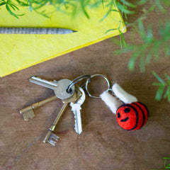 Bee Felt Keyring-Keyrings & Bag Charms-Siesta Crafts