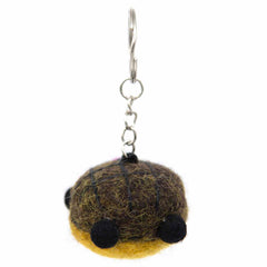Tortoise Felt Keyring-Keyrings & Bag Charms-Siesta Crafts