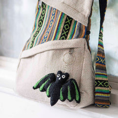 Bat Felt Keyring-Keyrings & Bag Charms-Siesta Crafts